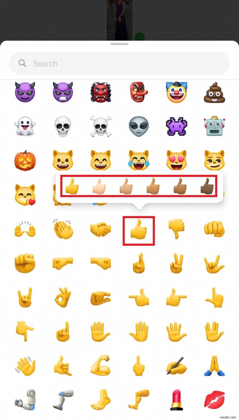 Cách thay đổi tông màu da biểu tượng cảm xúc trong Facebook Messenger