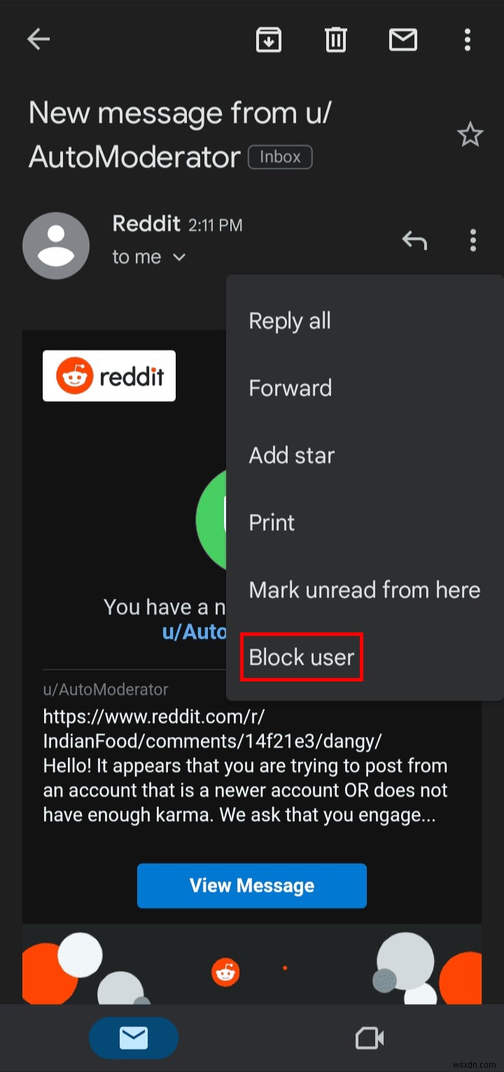 Im lặng Reddit:Các bước dễ dàng để dừng thông báo email 