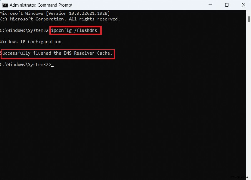 Hướng dẫn từng bước để xóa bộ đệm DNS trên Windows 11 