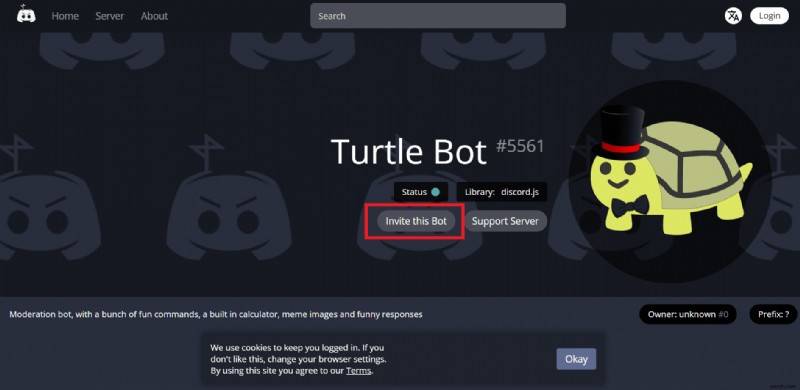 Thêm và tối ưu hóa Turtle Bot trên Discord:Hướng dẫn từng bước 