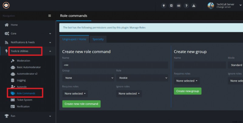Nắm vững các vai trò phản ứng YAGPDB:Hướng dẫn từng bước cho máy chủ Discord 