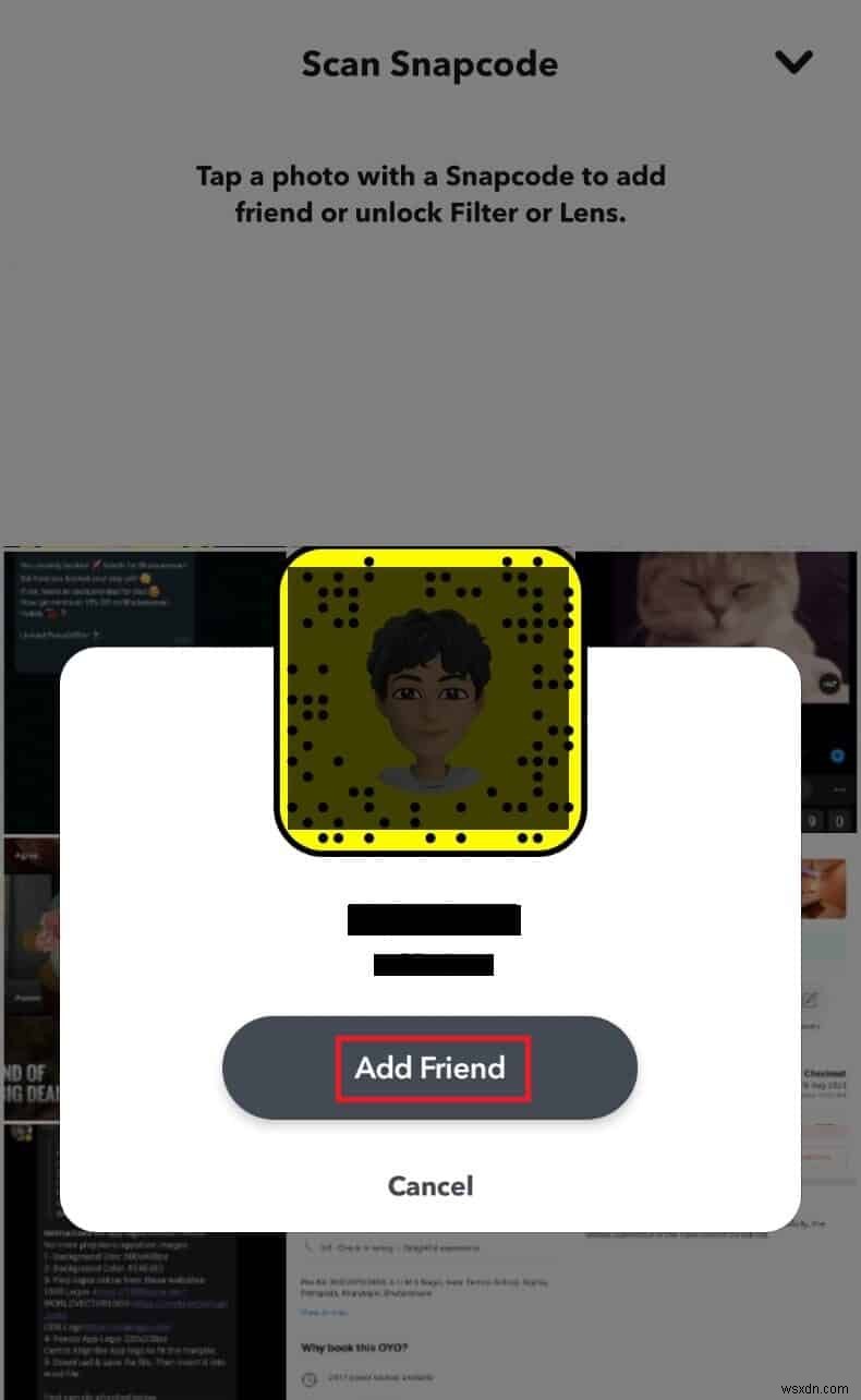 Thêm bạn bè Snapchat mà không có thông báo  Thêm bởi tìm kiếm  