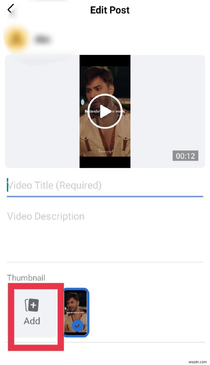 Đặt hình thu nhỏ tùy chỉnh cho video trên Facebook của bạn:Hướng dẫn từng bước 