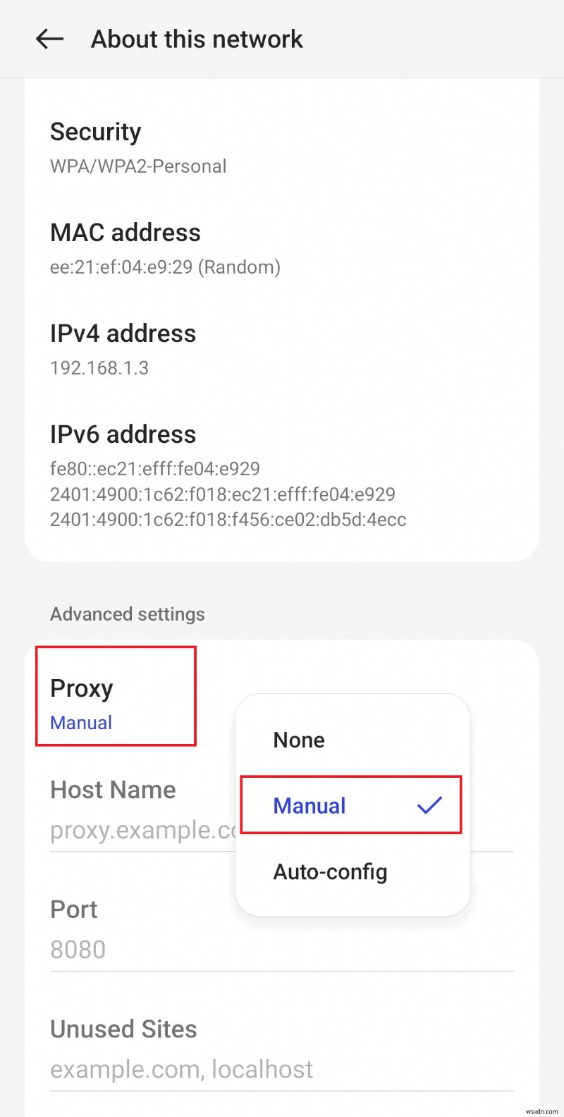 Hướng dẫn từng bước:Đặt proxy trong Chrome trên Android 