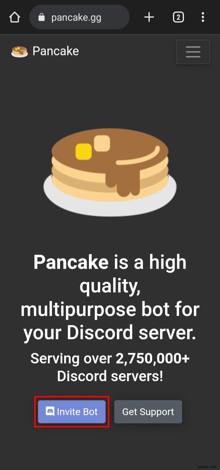Thêm Pancake Bot vào máy chủ Discord của bạn:Hướng dẫn từng bước 