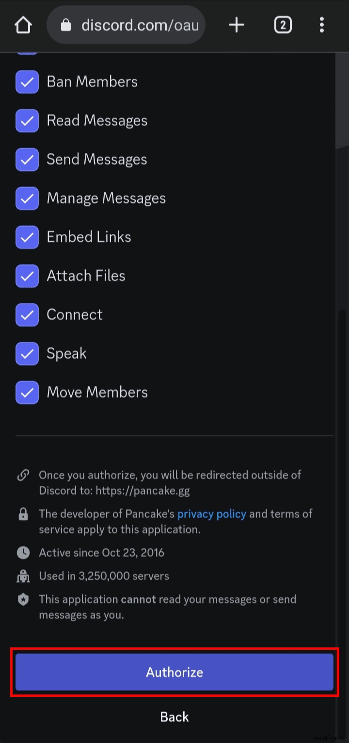 Thêm Pancake Bot vào máy chủ Discord của bạn:Hướng dẫn từng bước 