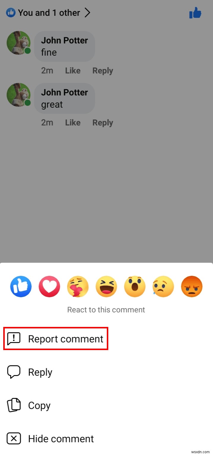 Hướng dẫn từng bước:Cách báo cáo bình luận trên Facebook 