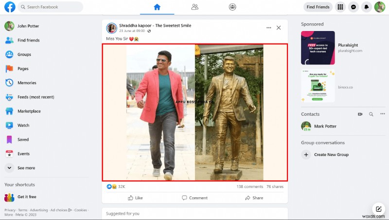 Hướng dẫn từng bước:Cách báo cáo bình luận trên Facebook 