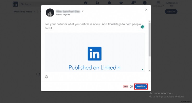 Thể hiện chuyên môn của bạn:Thêm ấn phẩm vào hồ sơ LinkedIn của bạn 