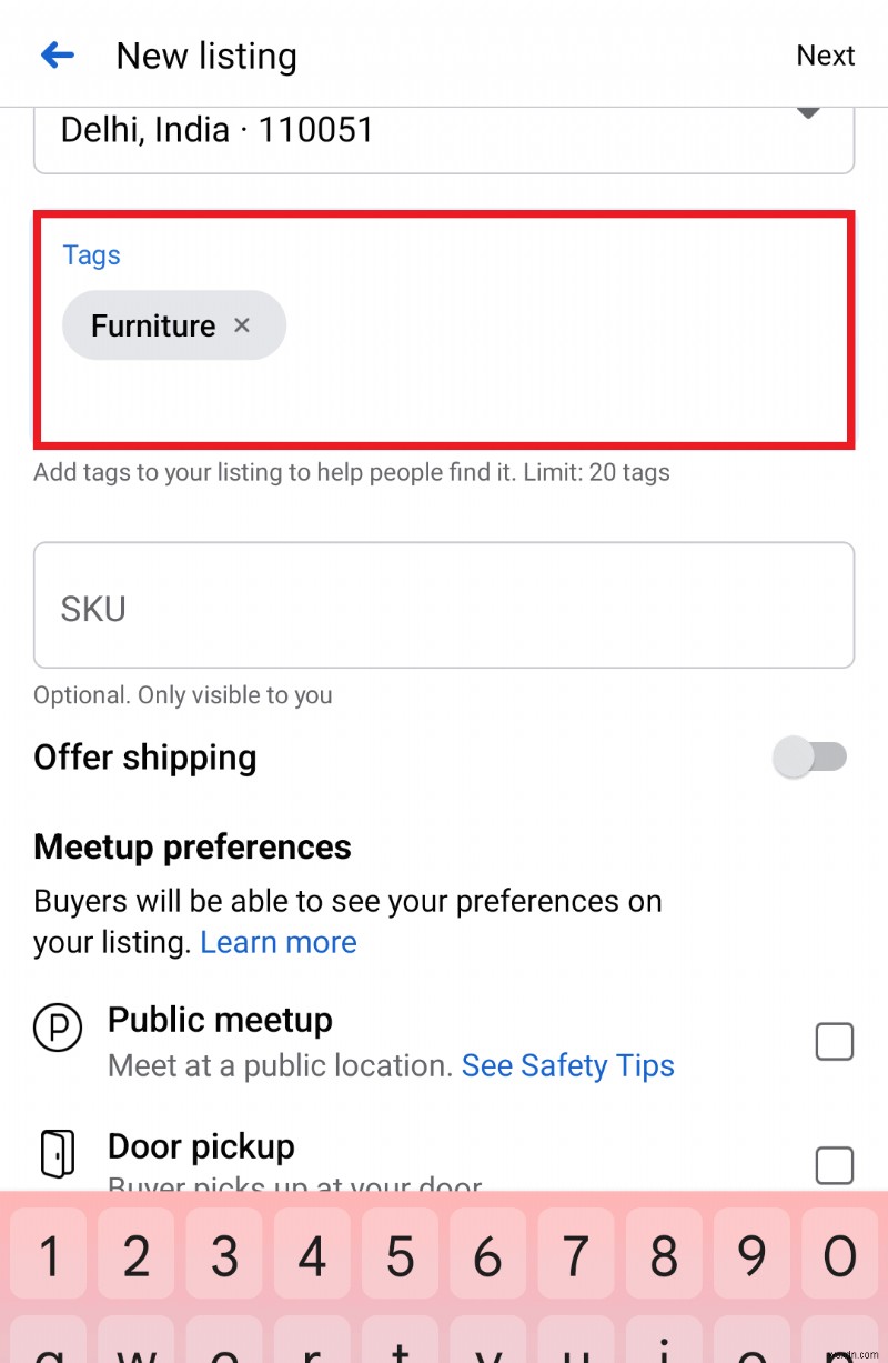 Làm chủ Facebook Marketplace:Thêm thẻ để tăng khả năng hiển thị và bán hàng 