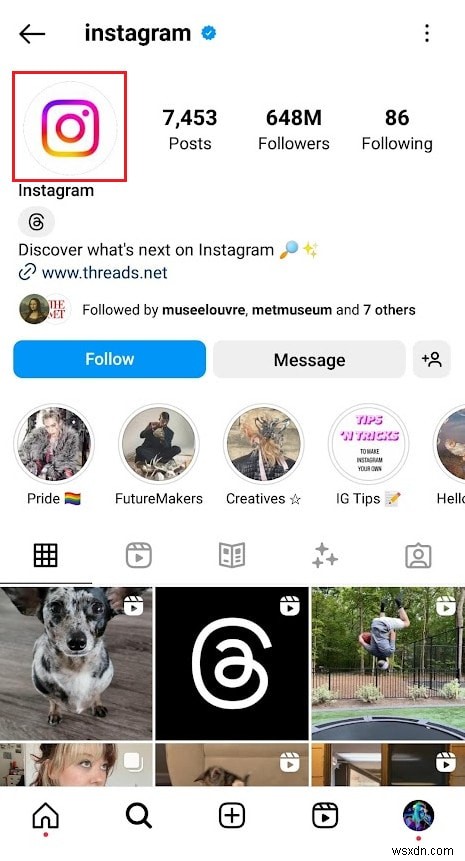 Hướng dẫn từng bước để tải xuống ảnh hồ sơ Instagram một cách an toàn 