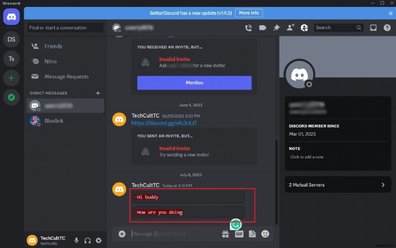 Thêm màu sắc vào tin nhắn Discord của bạn:Hướng dẫn đơn giản 
