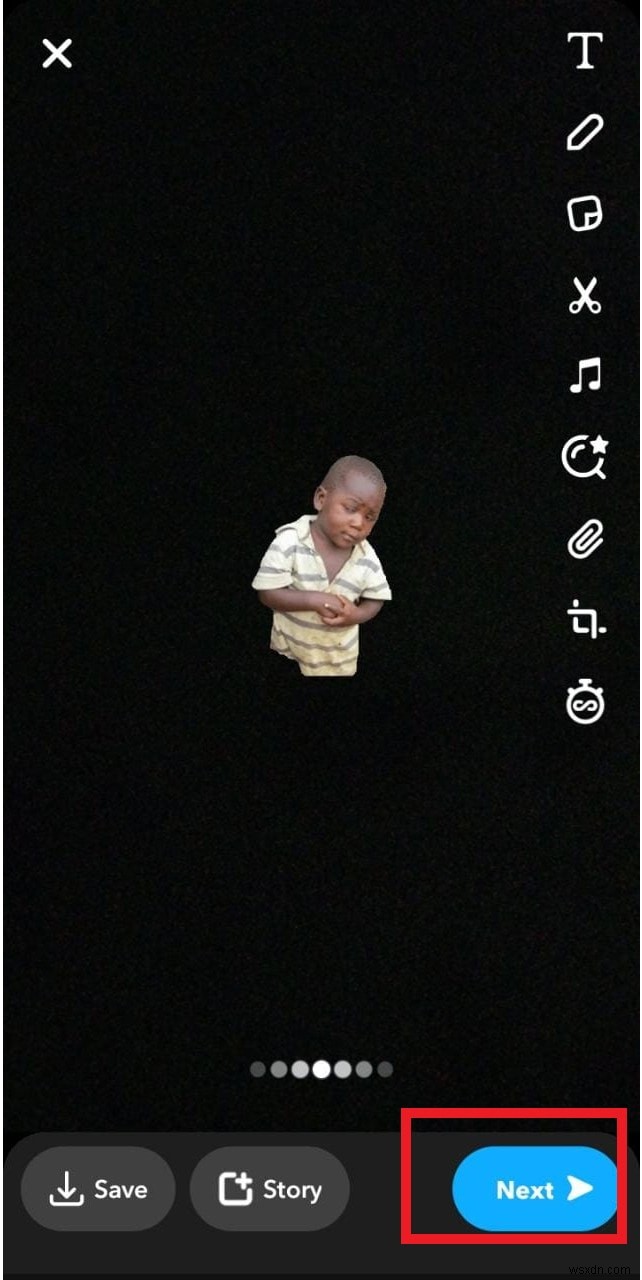 Gửi Meme trên Snapchat:Hướng dẫn từng bước đơn giản 