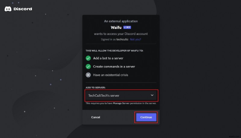 Hướng dẫn thêm Waifu Bot trên Discord:Tăng cường cộng đồng Anime của bạn 