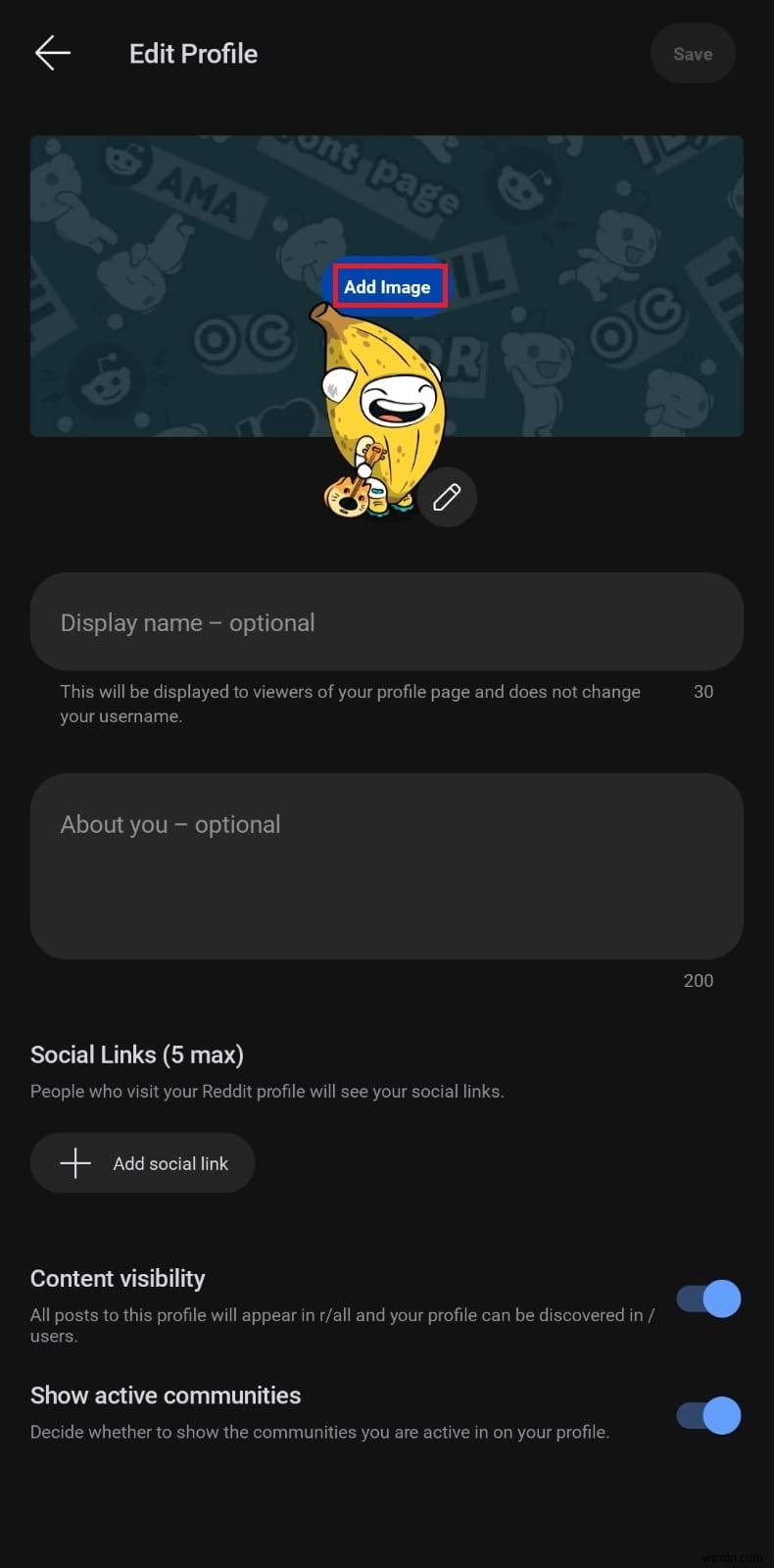 Hướng dẫn từng bước:Cập nhật biểu ngữ hồ sơ hoặc Subreddit Reddit của bạn 