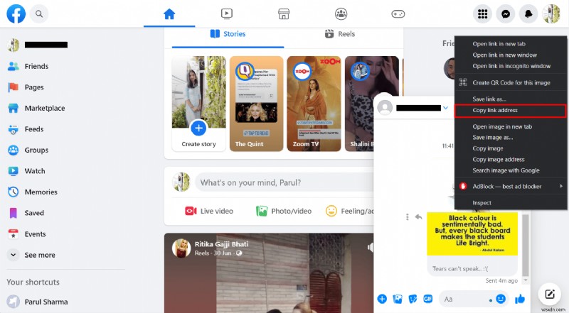 Cách sao chép liên kết bài đăng trên Facebook:Chia sẻ bất kỳ bài đăng nào ngay lập tức