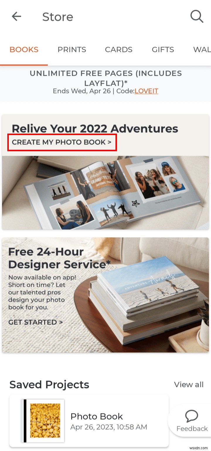 Tạo Sách ảnh Shutterfly miễn phí:Hướng dẫn từng bước 