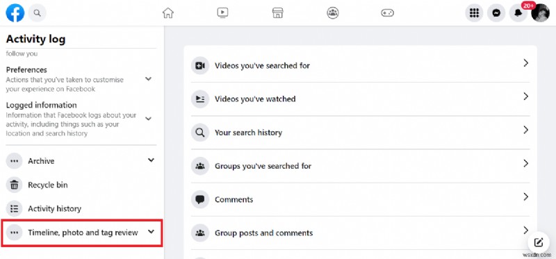 Quản lý thẻ Facebook thành thạo:Hướng dẫn từng bước để xem lại bài đăng và thẻ 