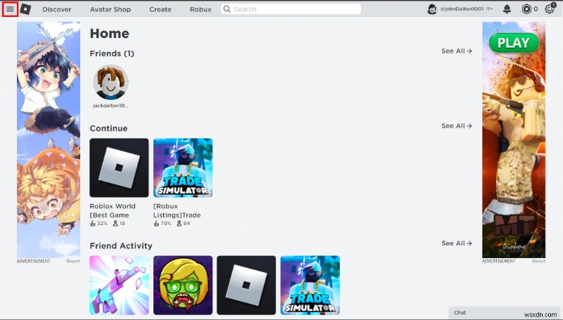 Hướng dẫn từng bước:Gửi Robux cho bạn bè thông qua ứng dụng Roblox Mobile