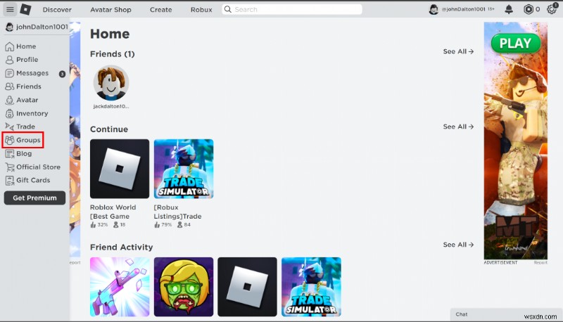 Hướng dẫn từng bước:Gửi Robux cho bạn bè thông qua ứng dụng Roblox Mobile