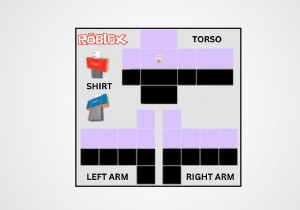 Tạo áo sơ mi tùy chỉnh trong Roblox:Hướng dẫn từng bước 