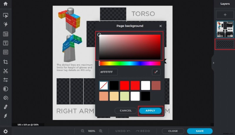Tạo áo sơ mi tùy chỉnh trong Roblox:Hướng dẫn từng bước 