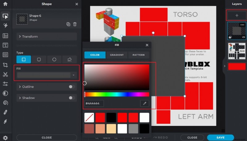 Tạo áo sơ mi tùy chỉnh trong Roblox:Hướng dẫn từng bước 