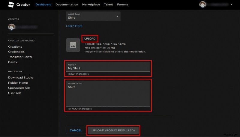 Tạo áo sơ mi tùy chỉnh trong Roblox:Hướng dẫn từng bước 