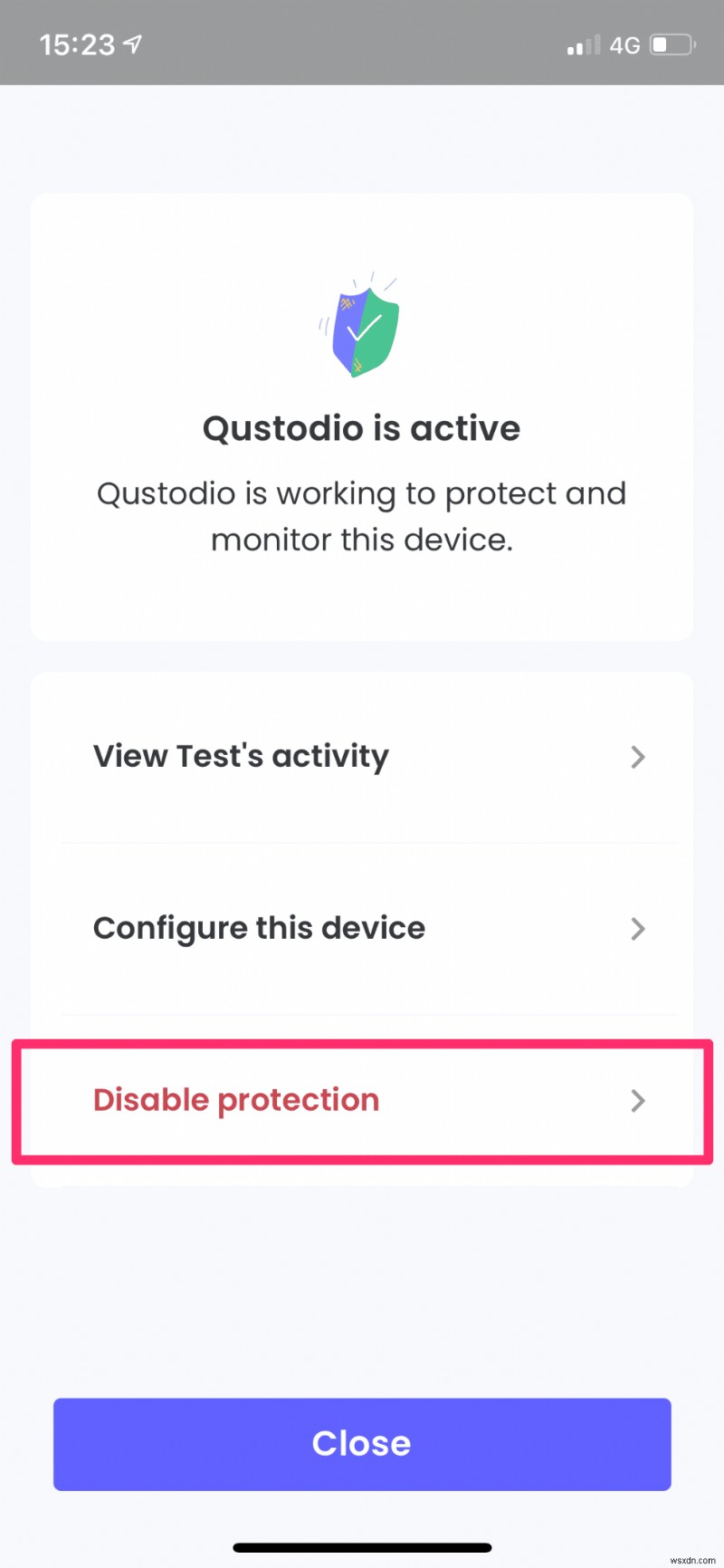 Gỡ cài đặt Qustodio trên Android ngay cả khi bạn quên mật khẩu 