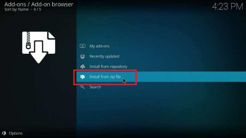 Hướng dẫn từng bước để cài đặt Addon Moria Kodi trên Firestick 
