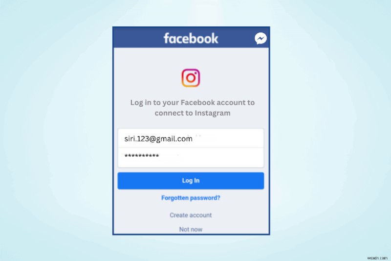 Sử dụng thông tin đăng nhập Instagram của bạn để truy cập Facebook Messenger:Hướng dẫn từng bước