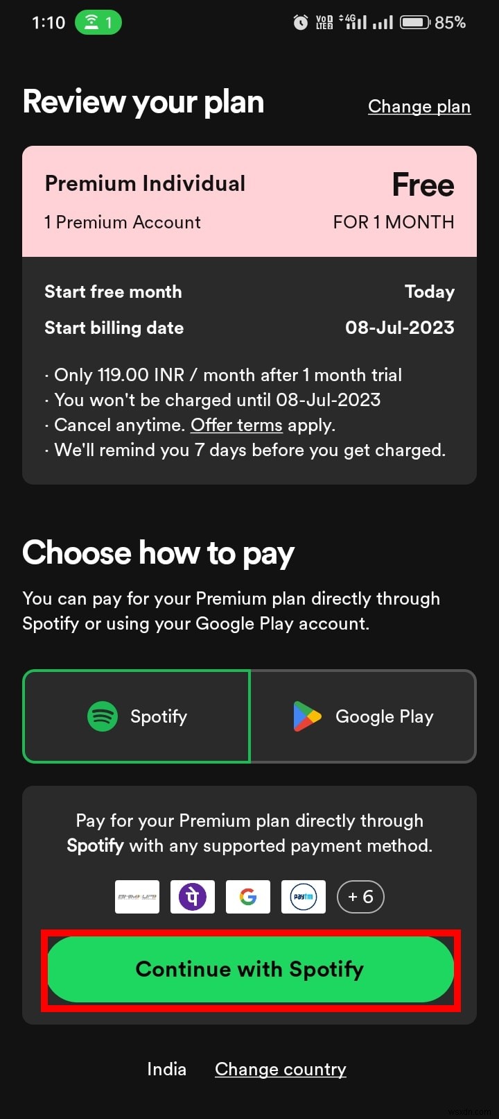 Dừng Spotify chỉ phát các bản xem trước - Sửa nhanh để khôi phục phát lại đầy đủ 
