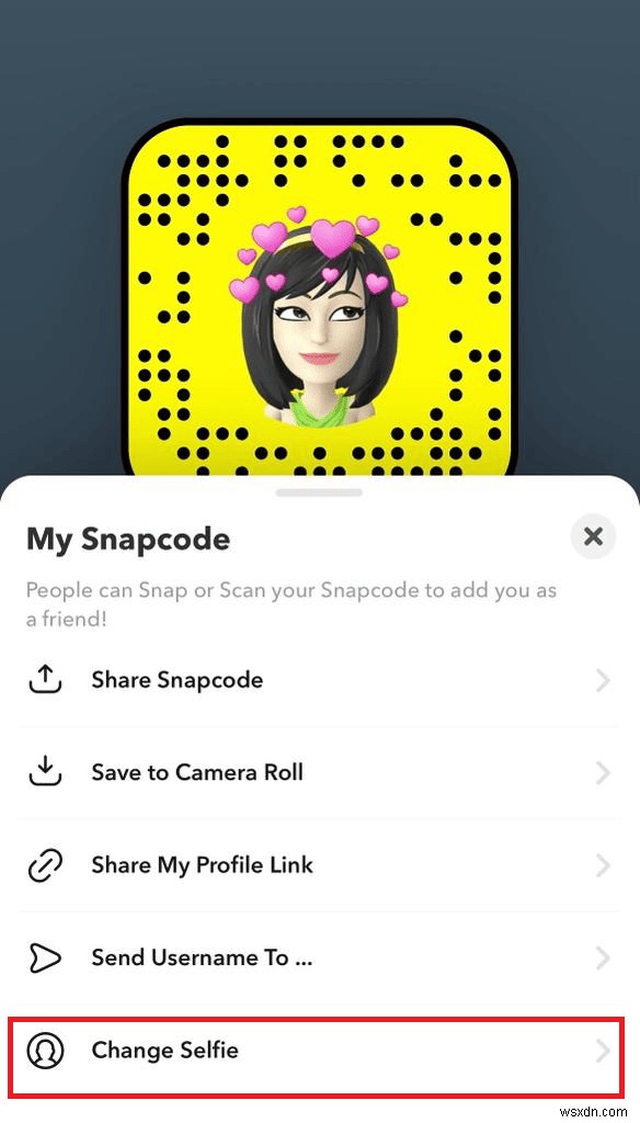Hướng dẫn từng bước:Thêm ảnh đại diện trên Snapchat 