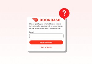 Đặt lại mật khẩu Dasher của bạn:Hướng dẫn từng bước nhanh chóng và an toàn 
