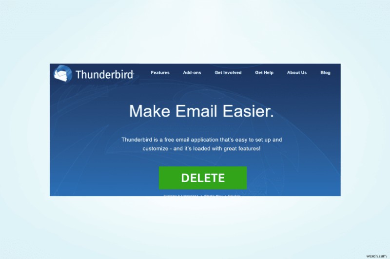 Hướng dẫn từng bước để xóa hồ sơ Thunderbird 