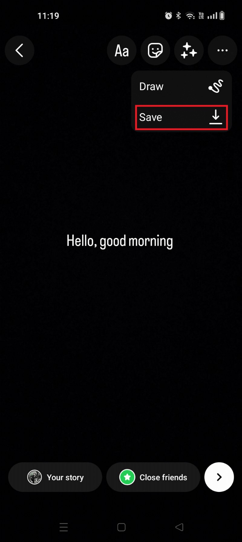 Hướng dẫn từng bước:Thêm văn bản vào ảnh Instagram để có tác động tối đa 