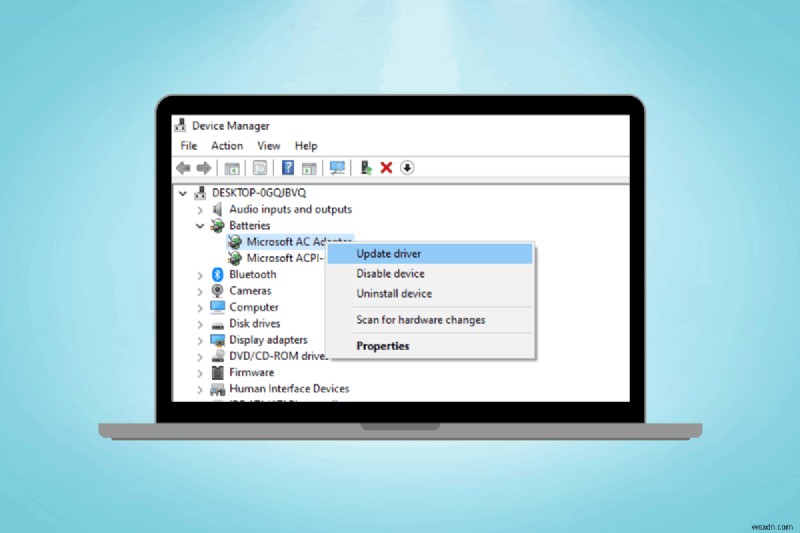 Hướng dẫn từng bước để cập nhật trình điều khiển pin trên Windows 10 & 11 