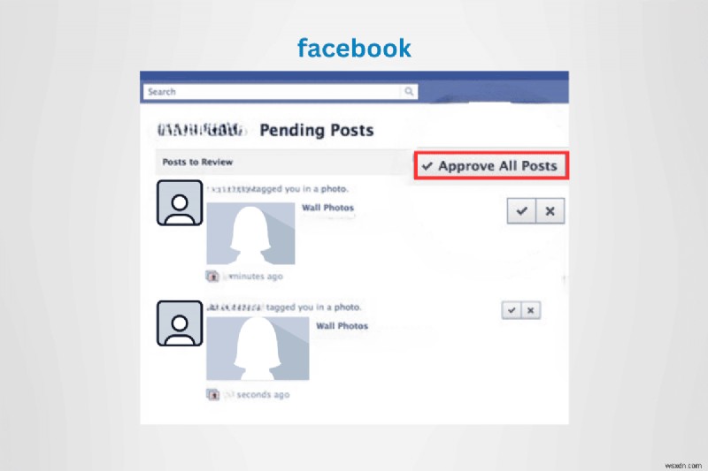 Phê duyệt bài đăng trên Facebook chính:Giữ hồ sơ của bạn được ngăn nắp và an toàn