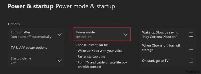 Kích hoạt Chế độ nguồn trên Xbox One của bạn:Hướng dẫn từng bước 