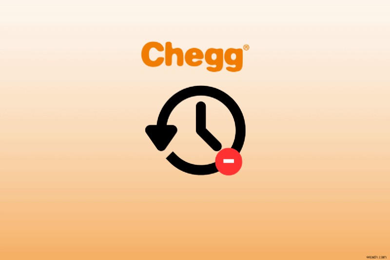 Xóa lịch sử tìm kiếm Chegg của bạn:Hướng dẫn nhanh chóng và an toàn 
