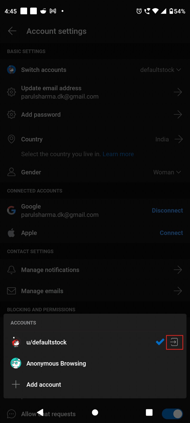 Hướng dẫn từng bước để đăng xuất khỏi ứng dụng Reddit trên Android
