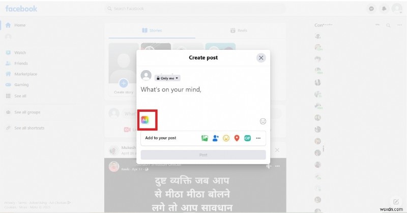 Cải thiện bài đăng trên Facebook của bạn:Những cách đơn giản để thêm hình nền bắt mắt 