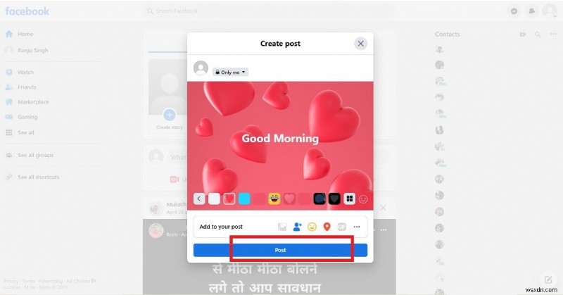 Cải thiện bài đăng trên Facebook của bạn:Những cách đơn giản để thêm hình nền bắt mắt 