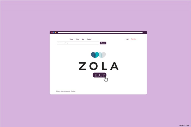Hướng dẫn từng bước để chỉnh sửa trang web đám cưới Zola của bạn 