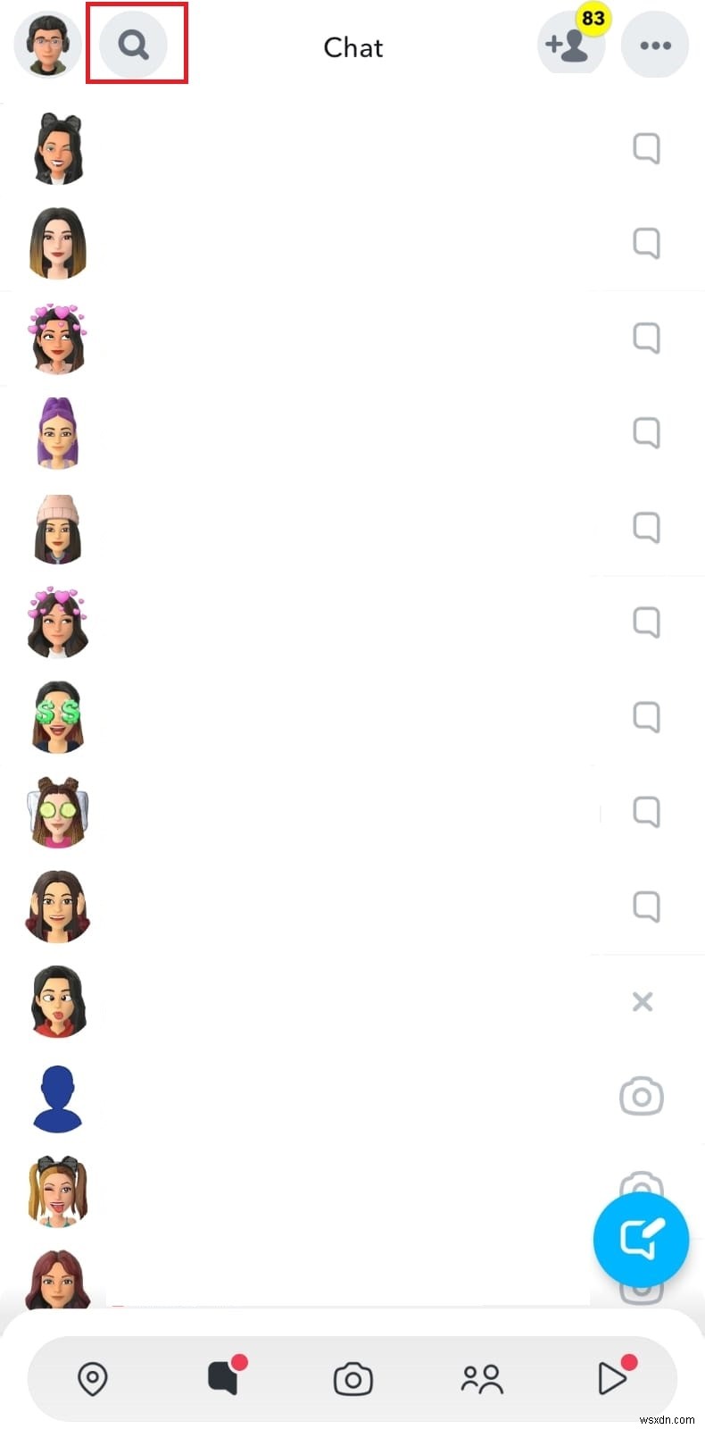 Cách nhận biết liệu một người liên hệ đã xóa tài khoản Snapchat của họ hay chưa 