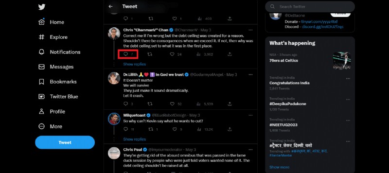Dễ dàng xem câu trả lời trên Twitter:Hướng dẫn từng bước 