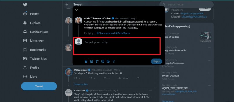 Dễ dàng xem câu trả lời trên Twitter:Hướng dẫn từng bước 