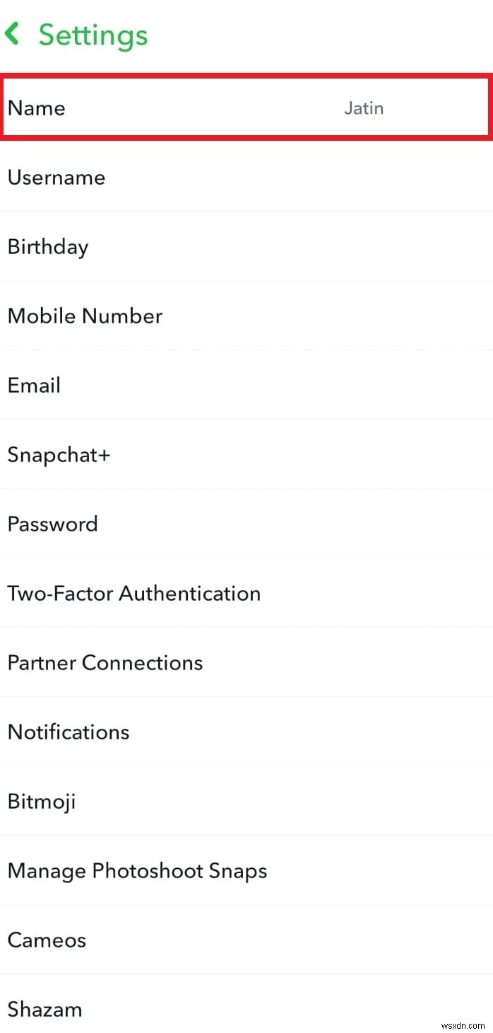 Dễ dàng đổi tên bạn bè trên Snapchat:Hướng dẫn từng bước