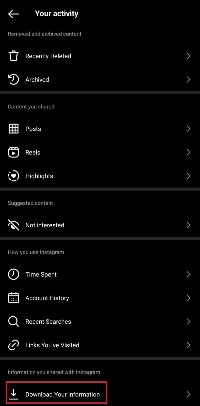 Khôi phục thủ công các tin nhắn trực tiếp trên Instagram đã xóa:Hướng dẫn từng bước 