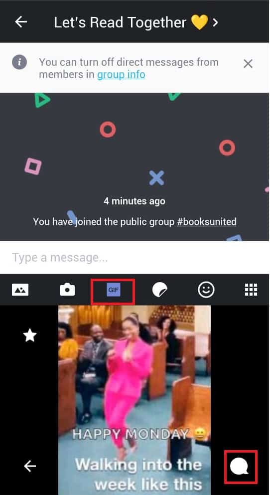 Gửi ảnh GIF tùy chỉnh trên Kik Android – Hướng dẫn từng bước 